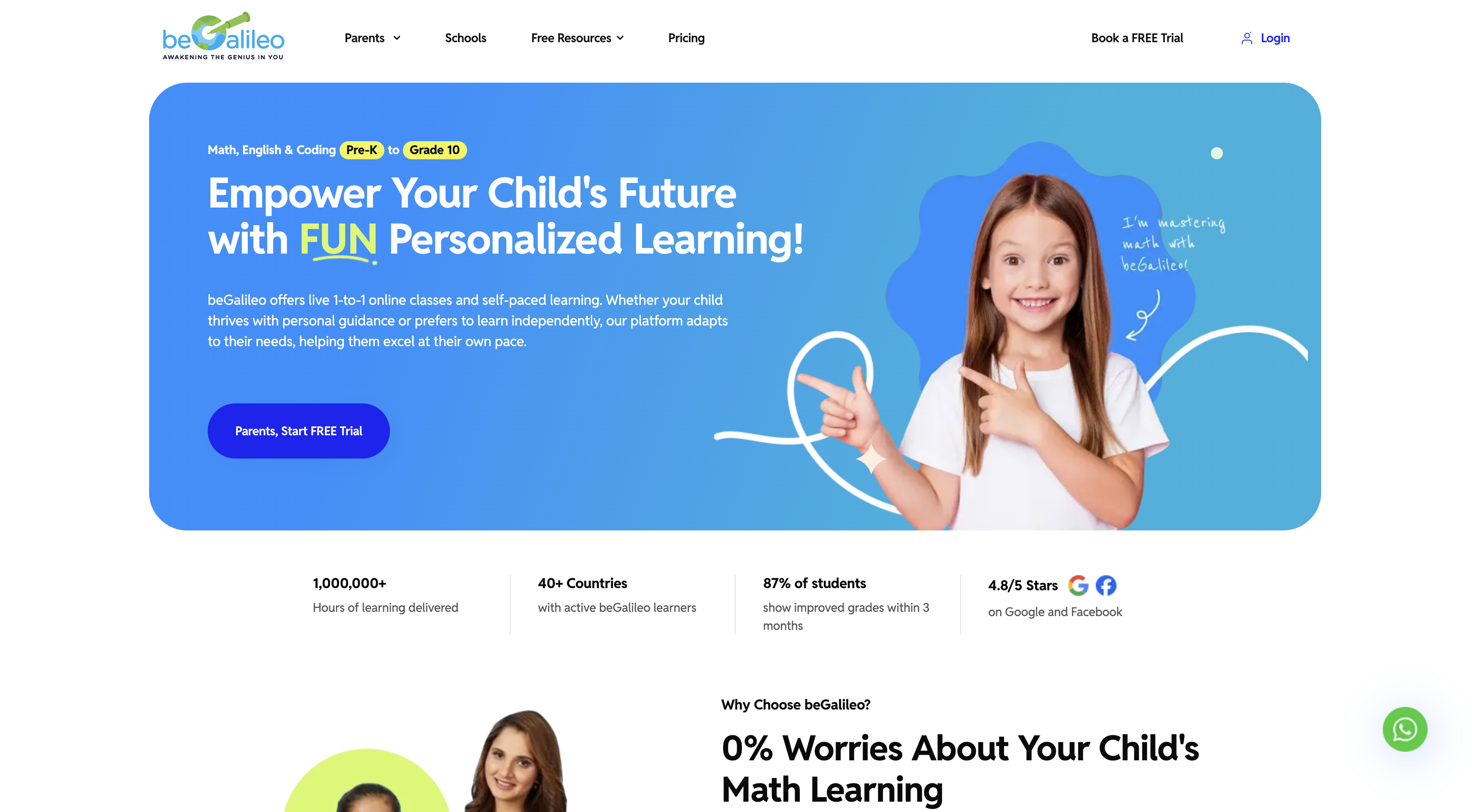 Learning Management System (LMS) screenshot
